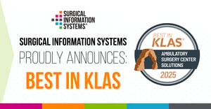 Surgical Information Systems Named Best in KLAS 2025 for Ambulatory Surgery Center Solutions