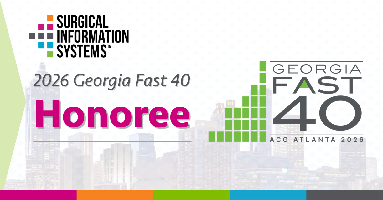 Surgical Information Systems Recognized as a 2026 Georgia Fast 40 Honoree for Exceptional Growth